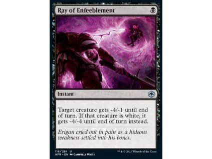 Ray of Enfeeblement