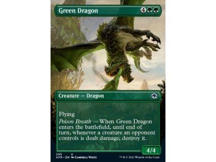 Green Dragon - borderless