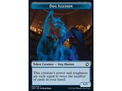 Dog Illusion Token