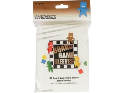 Board Game Sleeves — Oversize 100 obalů (79x120mm)