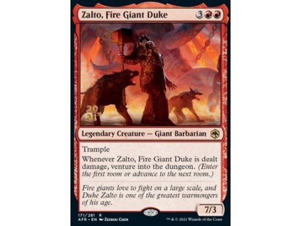 Zalto, Fire Giant Duke - PRERELEASE PROMO