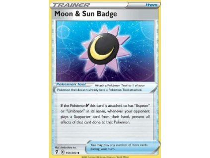Moon & Sun Badge