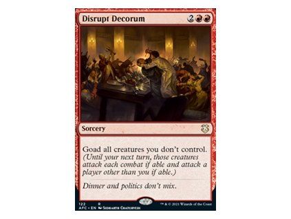 Disrupt Decorum