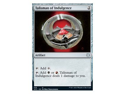 Talisman of Indulgence