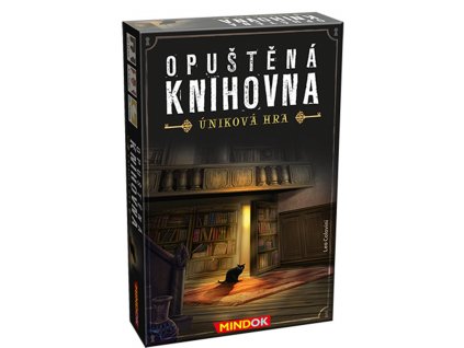 Opustena knihovna krabice 3D