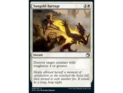 Sungold Barrage