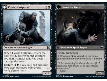 Covert Cutpurse // Covetous Geist