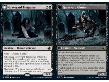 Graveyard Trespasser // Graveyard Glutton