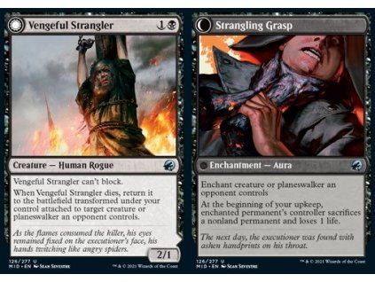 Vengeful Strangler // Strangling Grasp