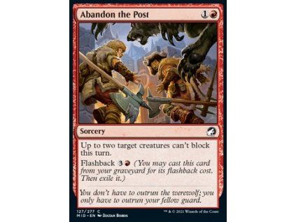 Abandon the Post