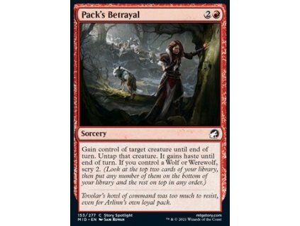 Pack's Betrayal