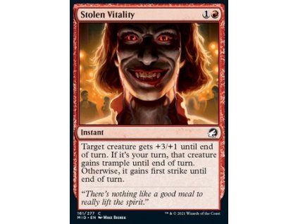 Stolen Vitality