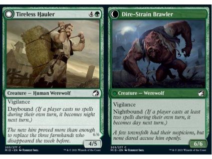 Tireless Hauler // Dire-Strain Brawler
