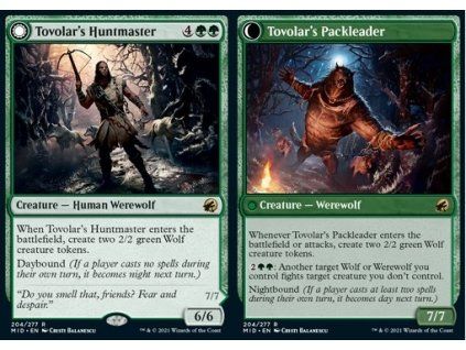 Tovolar's Huntmaster // Tovolar's Packleader