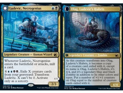 Ludevic, Necrogenius // Olag, Ludevic's Hubris