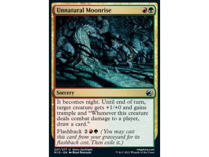 Unnatural Moonrise
