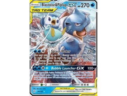 Blastoise & Piplup GX