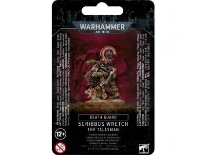 warhammer 40000 death guard scribbus wretch the tallyman