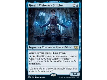 Geralf, Visionary Stitcher