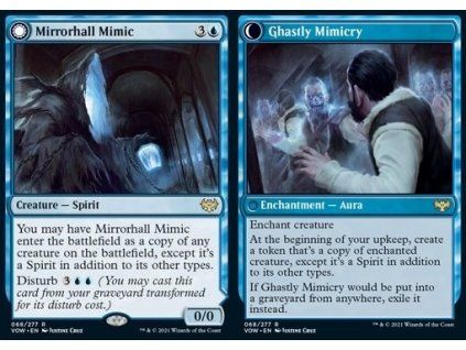 Mirrorhall Mimic // Ghastly Mimicry
