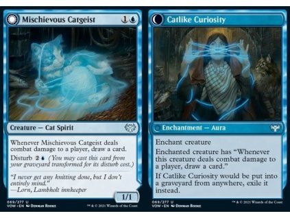 Mischievous Catgeist // Catlike Curiosity