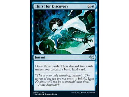 Thirst for Discovery