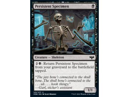 Persistent Specimen