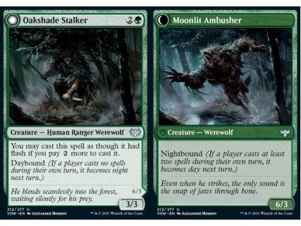 Oakshade Stalker // Moonlit Ambusher