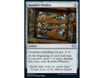 Boarded Window