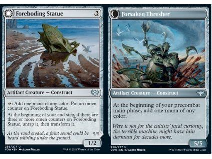 Foreboding Statue // Forsaken Thresher
