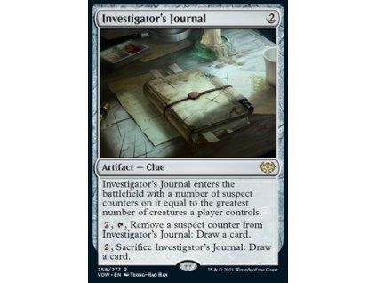 Investigator's Journal