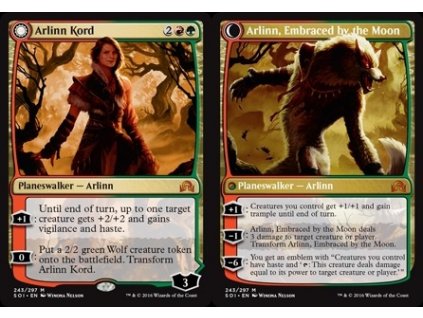 Arlinn Kord // Arlinn, Embraced by the Moon (Foil NE, Stav Near Mint)