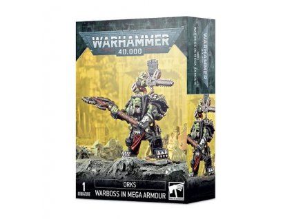 Warhammer 40,000 — Orks Warboss in Mega Armour