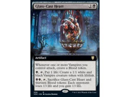 Glass-Cast Heart