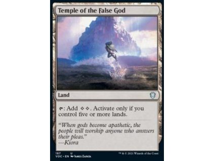 Temple of the False God
