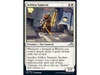 Selfless Samurai