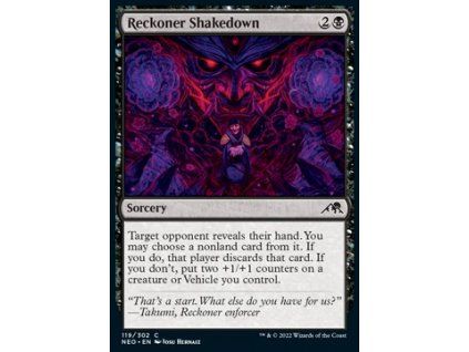 Reckoner Shakedown