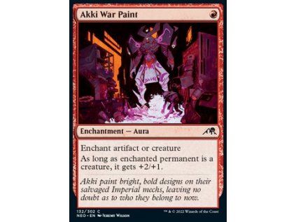 Akki War Paint