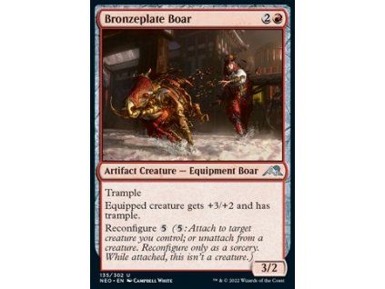 Bronzeplate Boar