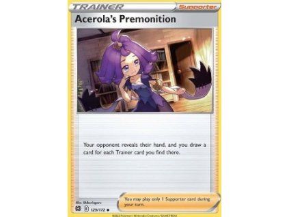 Acerola's Premonition
