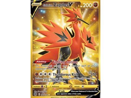 Galarian Zapdos V