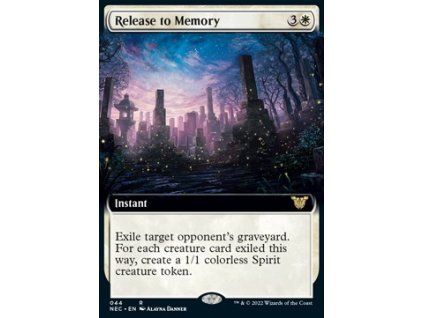 Release to Memory - extended