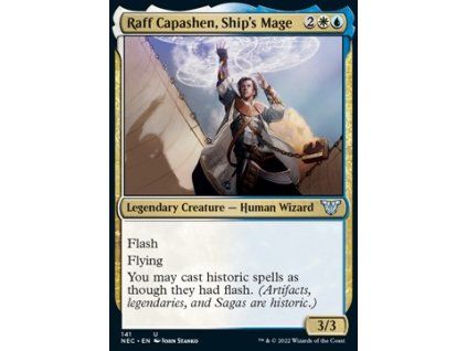 Raff Capashen, Ship's Mage