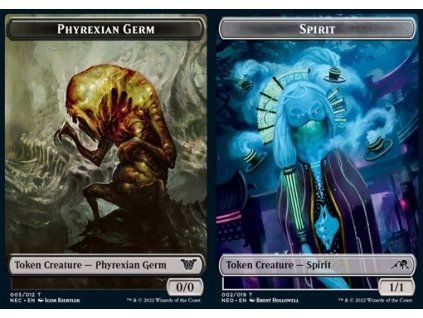 Spirit Token // Phyrexian Germ Token