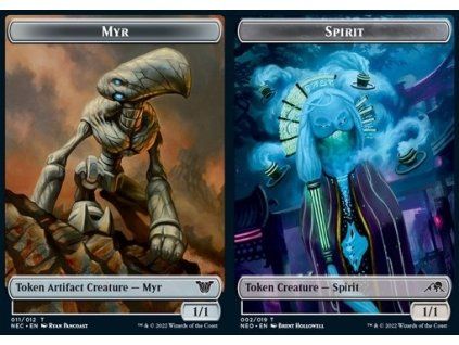 Spirit Token // Myr Token