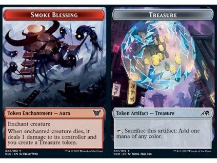 Smoke Blessing Token // Treasure Token
