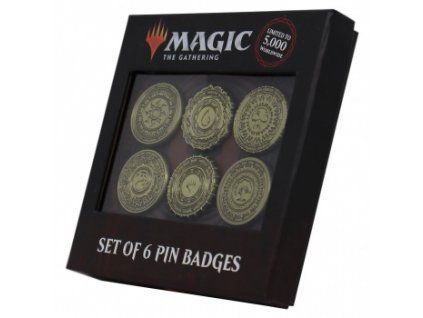 Magic the Gathering sada 6 limitovaných odznáčků