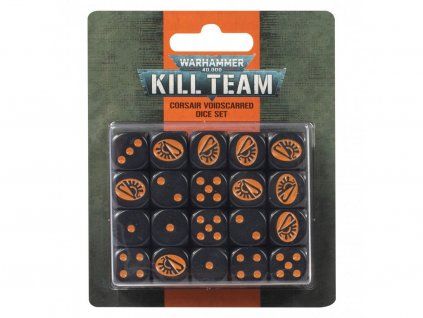 Warhammer 40,000 — Corsair Voidscarred Kill Team Dice Set