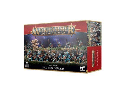 Age of Sigmar — Seraphon Saurus Guard