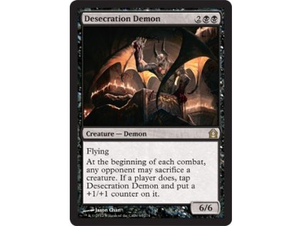 Desecration Demon - NON ENG GER (Foil NE, Stav Near Mint)